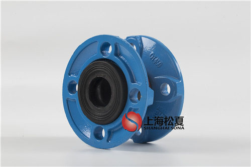 DN40球墨法蘭耐油橡膠軟接頭PN16 DN40球墨法蘭耐油橡膠軟接頭PN16